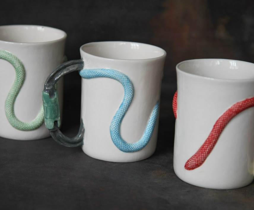 Кружка с карабином (зелёная) Кружка с карабином (зелёная)