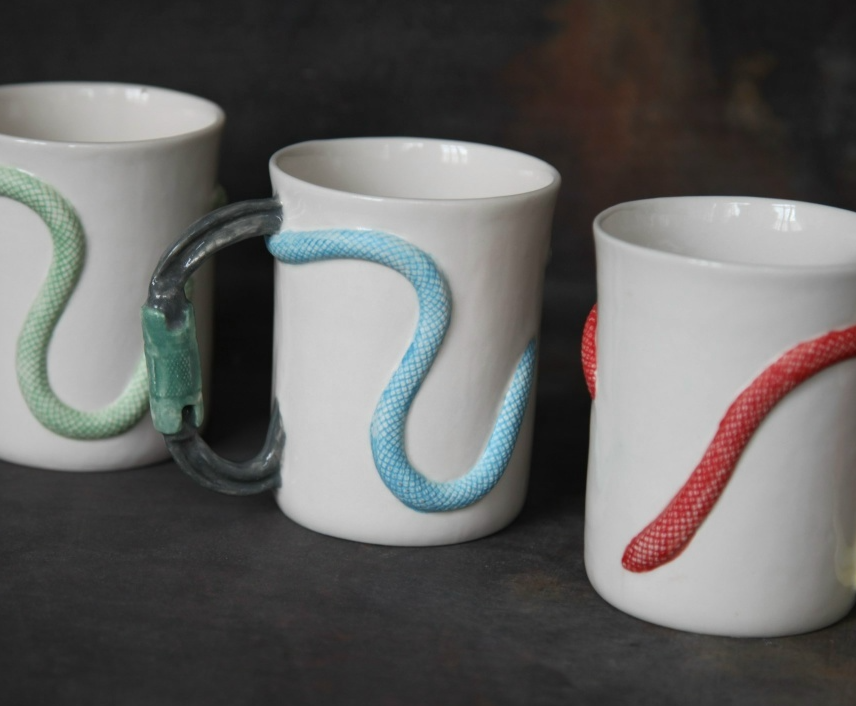 Кружка с карабином (синяя) Кружка с карабином (синяя)